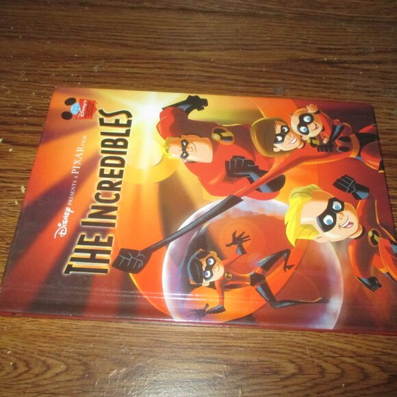 Disney Pixar's The Incredibles (Wonderful World of Reading, 2004) Hardcover Book - Picture 3 of 3